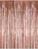Perdea Folie Metalizata Rose Gold 100x200 cm