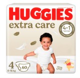 Scutece Huggies extra care 4, 8-16 kg, 60 buc