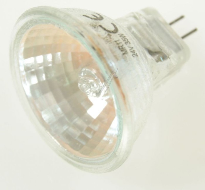 GU4 NIEDERVOLT HALOGENGL&Uuml;HLAMPE MIT KALTLICHTREFLEKTOR UND FRONT