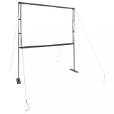 VidaXL Ecran de proiecție cu suporturi 100 inch 4:3