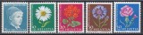 Elvetia 1963 - Pro Juventute - Flori, MNH, Nestampilat
