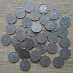 Lot 36 monede 5 bani 1975
