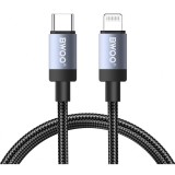 Cablu Date si Incarcare USB-C - Lightning BWOO BO-X401CL, 30W, 1m, Negru