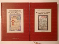 Schimonahul Irinarh Sisman - Istoria Sf&acirc;ntului Munte Athos (2 vol.)