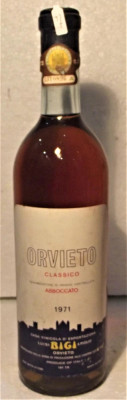 47- VIN ALBA ORVIETO CLASSICO, DOC, ABBOCCATO, recoltare 1971 cl 72 gr 12 foto