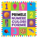 Primele numere, culori, forme | Format mare - Hardcover - Litera mică