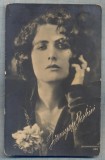 AX 416 CP VECHE-FRANCESCA BERTINI-UNA DIN CELE MAI DE SUCCES ACTRITE DE FILM MUT