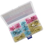 Set 120 Conectori Termocontractabili Waterproof AWG, Electricieni, Auto, Rosu/Albastru/Galben, IP67