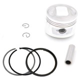 Cumpara ieftin Piston Honda CB200 CB196 WY200 Zongshen JH200 196cc, 65.5mm + Bolt 15mm, Kit segmenti