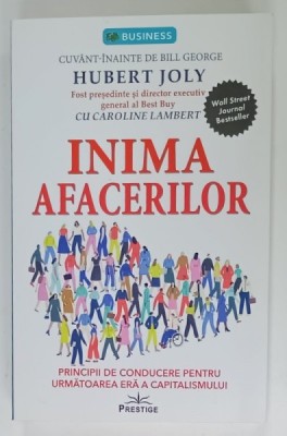 INIMA AFACERILOR de HUBERT JOLY cu CAROLINE LAMBERT , 2022 foto
