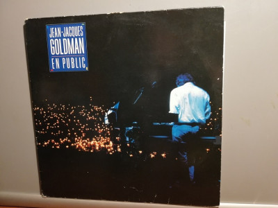 Jean-Jacques Goldman &amp;ndash; En Public &amp;ndash; 2 LP Set (1986/CBS/France) - Vinil/Impecabil foto