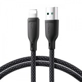 Cablu Date si Incarcare USB-A - Lightning Joyroom S-A34, 18W, 1m, Negru