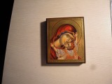 Reproducere icoana (3) infatisandu-o pe Maica Domnului cu Pruncul cu dimensiunea 11.5x15 cm.