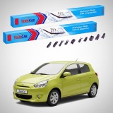 Cumpara ieftin Ștergătoare Mitsubishi Space Star II (A0_A, LA) 2012-prezent | Set Față Flat Premium &ndash; TeamCar&reg;