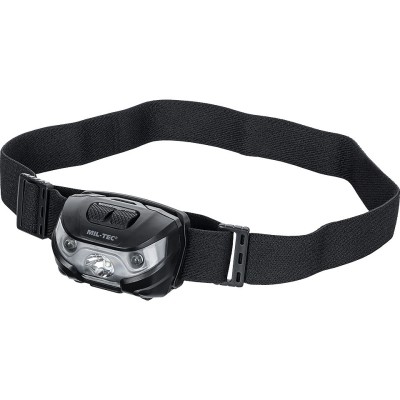 Lanterna Frontala KOPFLAMPE LED CREE XPE 200LM Neagra Mil-Tec foto