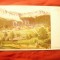 Ilustrata Vedere din Azuga 1935 dupa pictura lui F.Hillebrand ,color ,necirc.