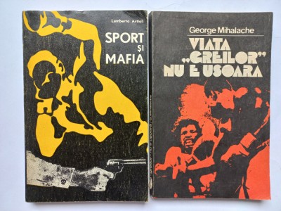 SPORT SI MAFIA - LAMBERTO ARTIOLI + VIATA GREILOR NU E USOARA - GEORGE MIHALACHE foto