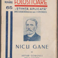 Artur Gorovei - Nicu Gane (Cunostinte folositoare)