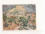 FA89 -Carte Postala- RUSIA - State Hermitage Museum - Paul Cezanne, St. Victoria Mountain, necirculata 1967, Fotografie