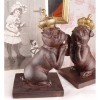 Set doua suporturi pentru carti cu buldogi CW040