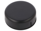 Carcasă alarmă ABS neagră 60mm