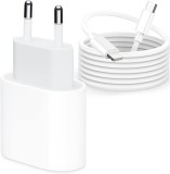 Set Incarcator WowStep&reg; Compatibil cu iPhone 14/14 Plus/13/12/11/Pro/Pro Max/iPad/ AirPods, Cablu USB-C