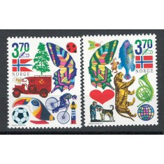 Norvegia 1997 MNH - Intemeierea clubului de timbru pentru copii, nestampilat