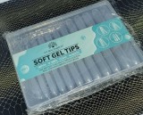 Tipsuri din gel, 01 set 4in1 Global Fashion, 12 dimensiuni, 192 bucăți