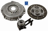 Kit ambreiaj Ford Fiesta V (JH, JD), Fusion (JU); Mazda 2 (DY) Motor 1.2 (DY3W), 1.25 16V, 1.3, 1.3 Rocam, diam. 190 mm, dinti 17, OE 1004933