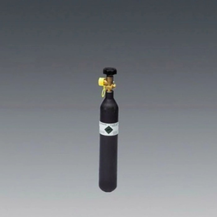 CO2 Flasche - 0,5 kg mit Flaschencage, Kohlens&auml;ure, Kohlendioxid