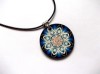 Colier lemn cu mandala 45966, Coliere fashion