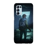 Husa compatibila cu Oppo A72, Viceversa, model Apocalypse Ellie Last of Us, Silicon, TPU, Transparent, Carcasa