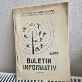 Buletin informativ Nr. 333