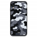 Cumpara ieftin Husa iPhone XR Camouflage Pattern Gri NXE