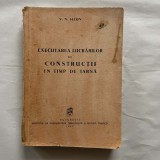 V. N. Sizov - Executarea lucrarilor de constructii in timp de iarna - 1949