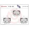 Placute frana Lexus Gx (Urj15 Grj15) 11.09-, Lx ( J2) 08.07-; Toyota 4 Runner 4 ( N21) 08.02-12.09, 4 Runner 5 ( N28) 03.09-, Fj Cruiser (Gsj1) 06.05