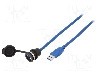 Conector {{Tip conector}}, piuli&amp;#355;a din spate, pt. montare pe panou, ENCITECH - 1310-1015-02