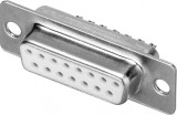 Conector de lipit D-SUB 15 pini mama, C15F, Oem