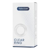 Inel pentru penis MEDICA-GROUP Clear Ring, pentru stimularea erecției, din TPR flexibil, diametru 2 cm, transparent