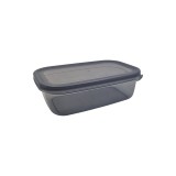 Cumpara ieftin Caserola din plastic cu capac, COD-2604417, 1.2 L, 200 x 140 x 65 mm