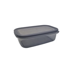 Caserola din plastic cu capac, COD-2604417, 1.2 L, 200 x 140 x 65 mm