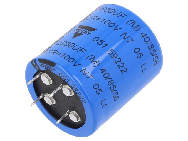 Condensator Electrolitic SNAP-IN 2,2mF 100VDC &Oslash;35x40mm &plusmn;20%