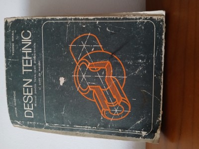 Desen Tehnic Manual Pentru Licee,Școli Profesionale-Husein Gheorghe foto