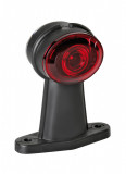 Lampa gabarit camion Ilumia cu brat scurt - cu 2 LED-uri 24V - Alb/Rosu Garage AutoRide