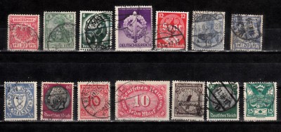 A7 T4 131 - Timbre foarte vechi - Germania foto