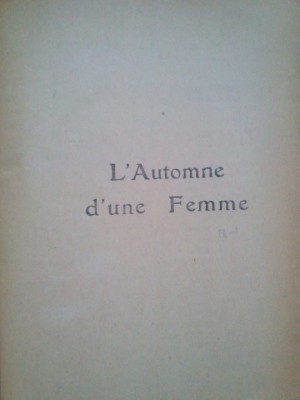 Claude Farrere - L&amp;#039;automne d&amp;#039;une femme / prince ou pitre foto