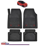Covorase Auto TeamCar&reg; Tip Tavita Compatibile SsangYong Tivoli X100 (2015&ndash;2019) Negru Material Rezistent, Cauciuc