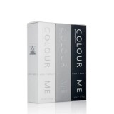 Set parfumuri de barbati White Silver Black Colour Me, 3 x 50ml, Milton-Lloyd Fragrances