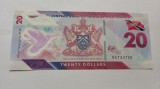 TRINIDAD AND TOBAGO -20 dollars 2020 polymer UNC!!!