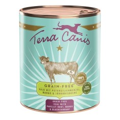 Terra Canis Grain-free Veal with parsley root, mango &amp;amp;amp; blackcurrant 800 g foto